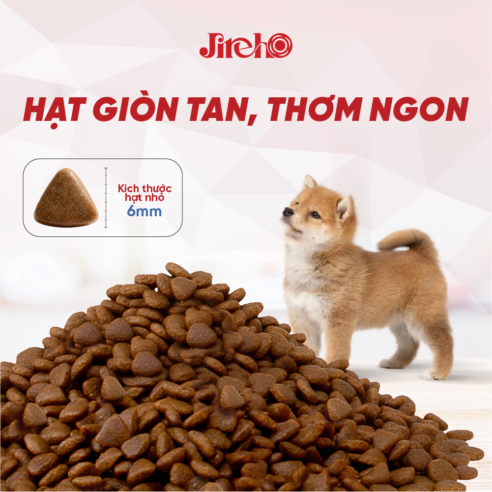 Thức ăn JirehO Cá hồi cho chó con