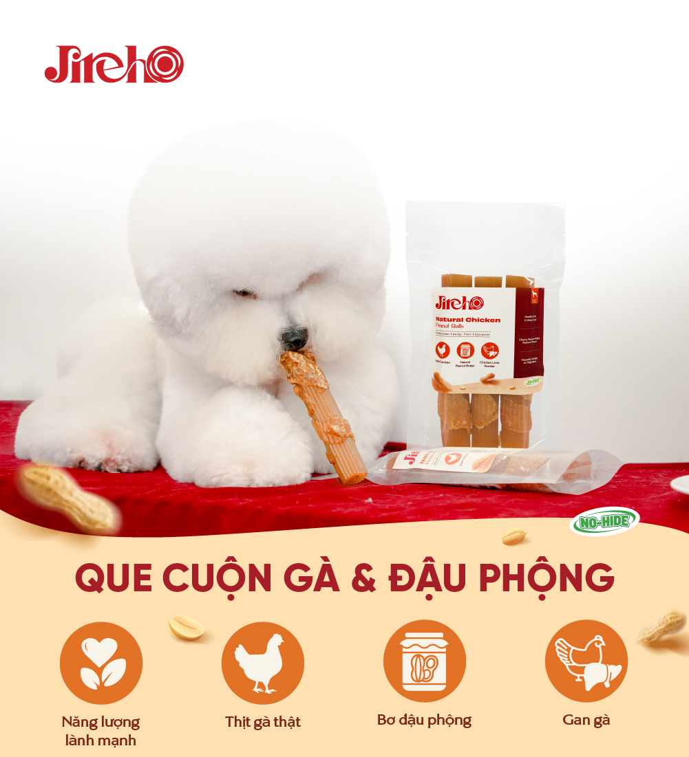 Que cuộn Gà & Đậu phộng