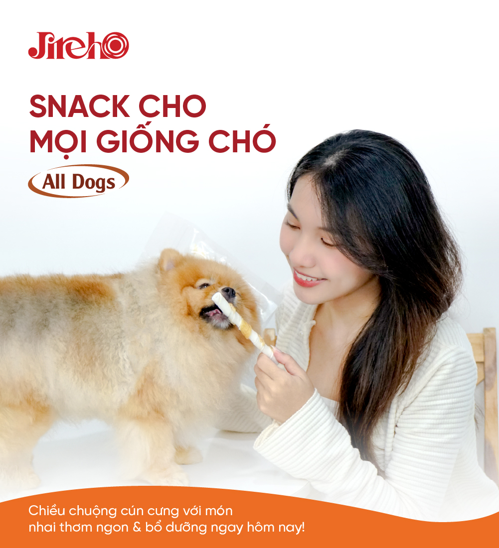 Thanh da bò xoắn quấn gà