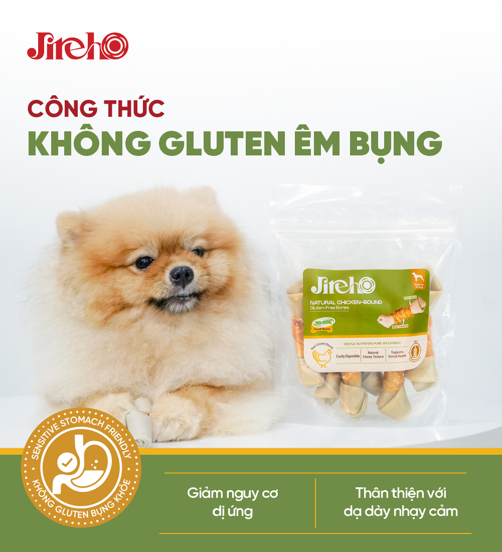 Xương quấn gà không chứa Gluten