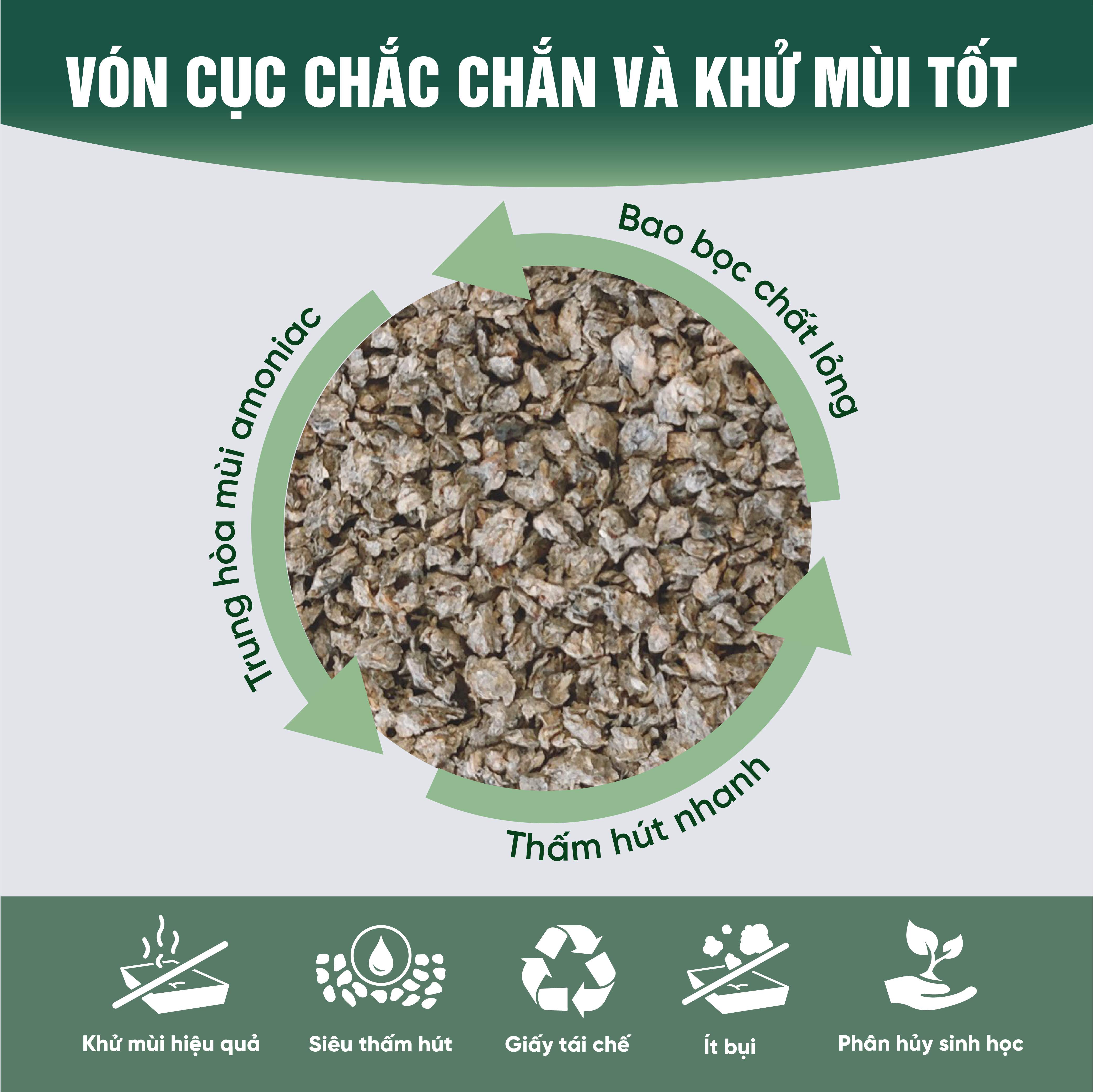 Cát giấy vón cục Joe's Cat