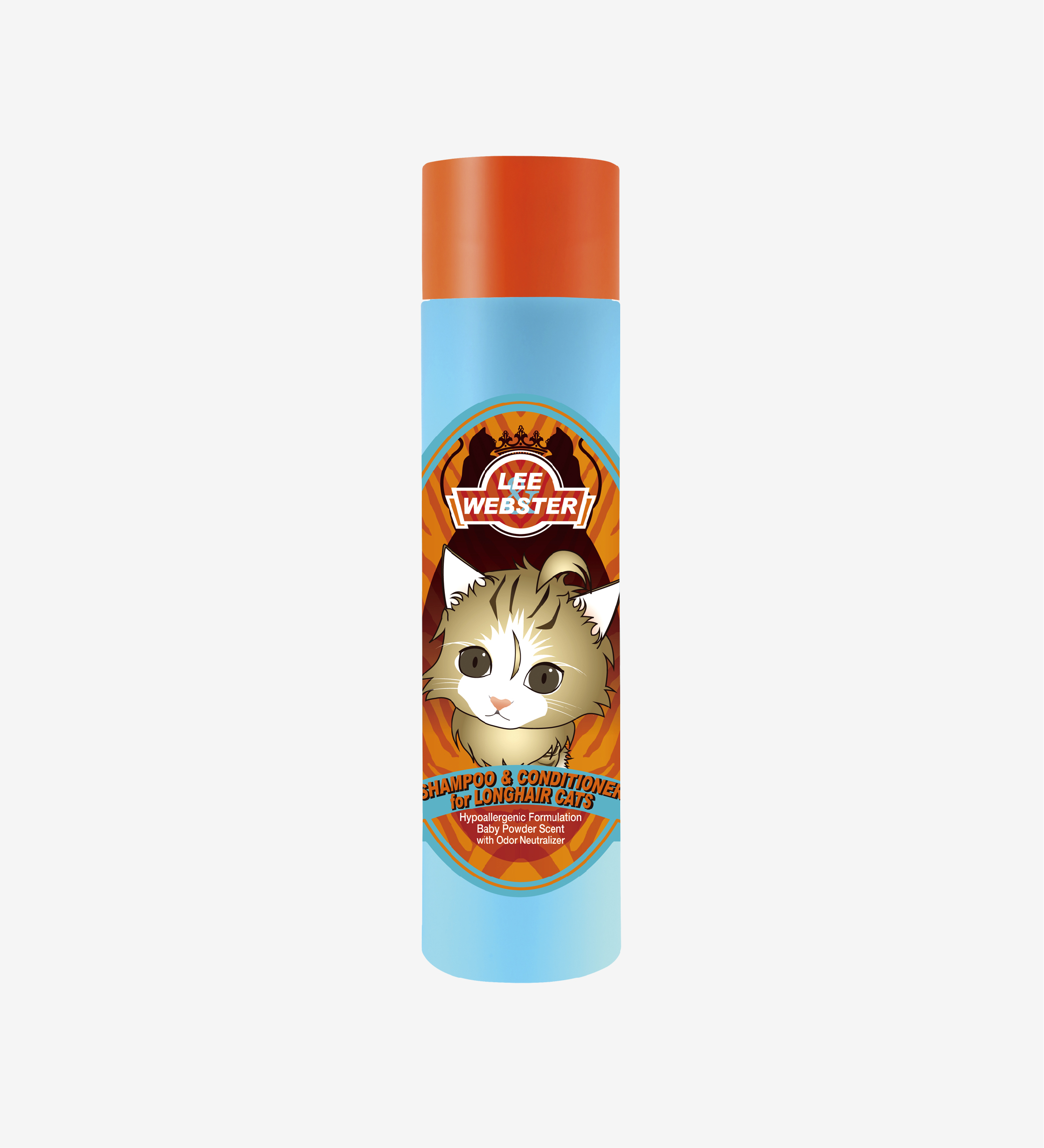 Dầu gội và xả mèo lông dài Lee&Webster