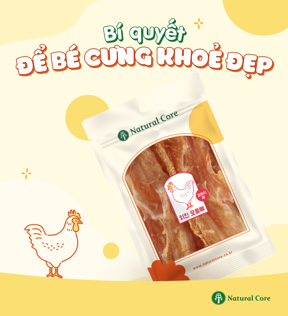 Thịt gà cuộn sụn vịt