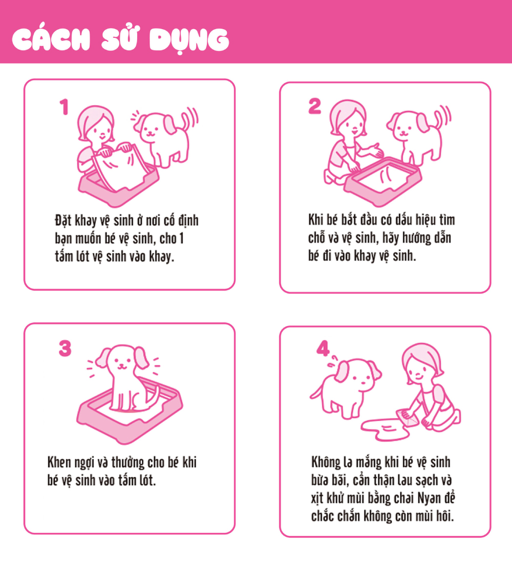 Tấm lót vệ sinh siêu thấm kháng khuẩn