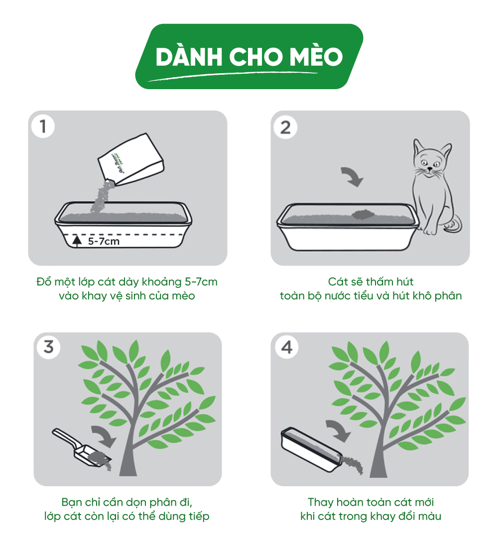 Cát giấy Pet's Dream Paper Pure