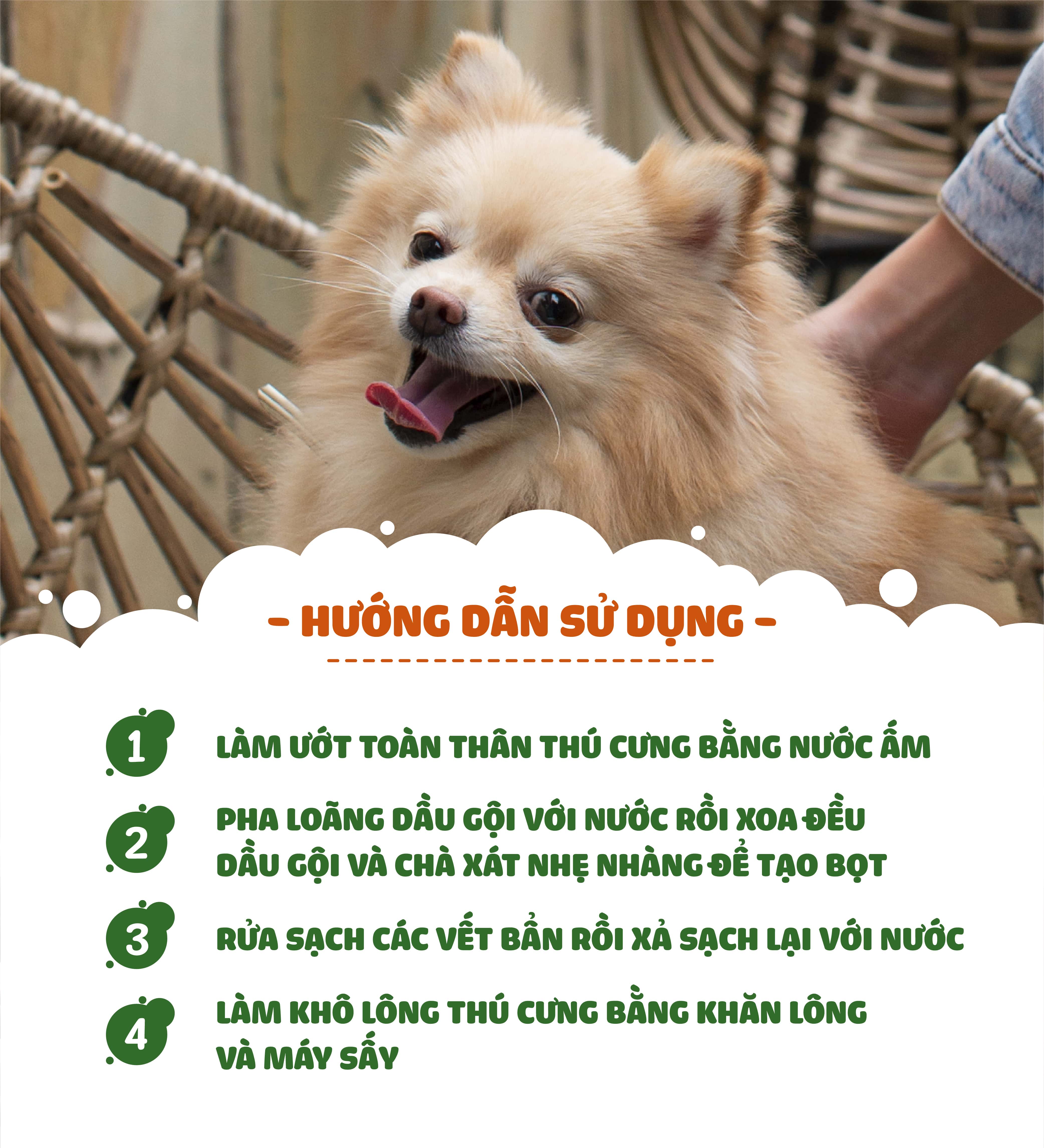 Dầu gội và xả chó con Budle'Budle