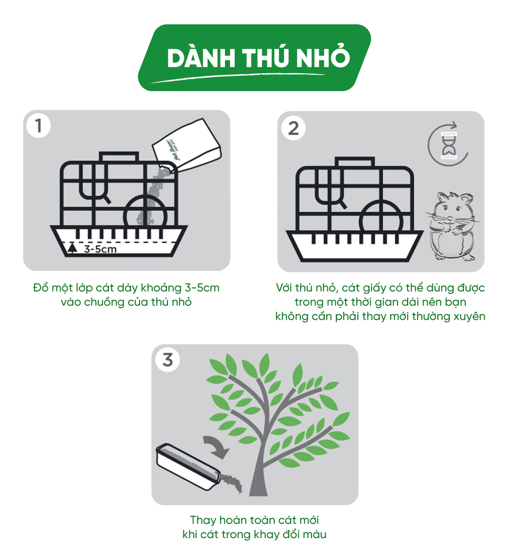 Cát giấy Pet's Dream Paper Pure