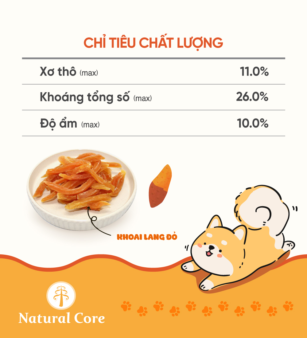 Khoai lang sấy dẻo