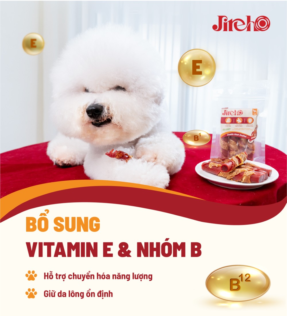 Que xoắn nhân thịt heo quấn gà