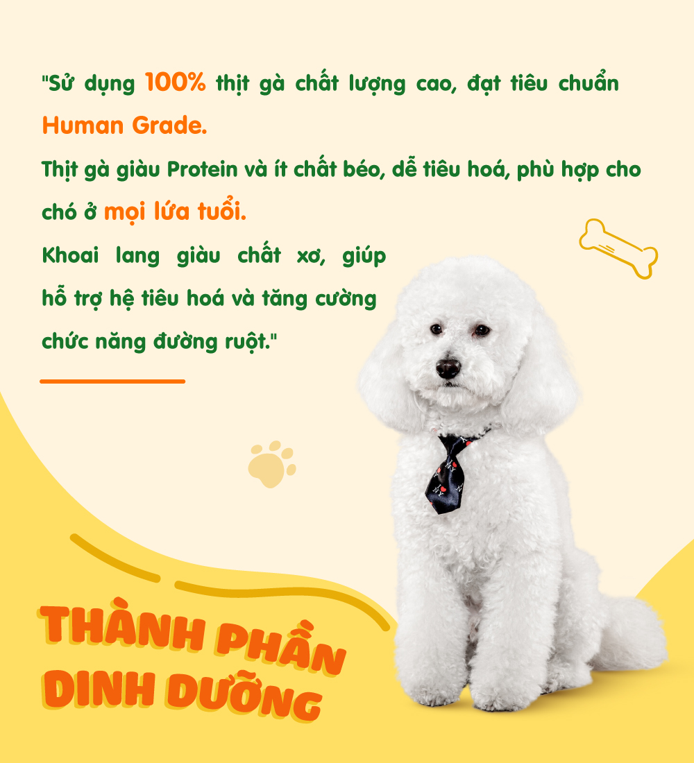 Thịt cuộn khoai lang