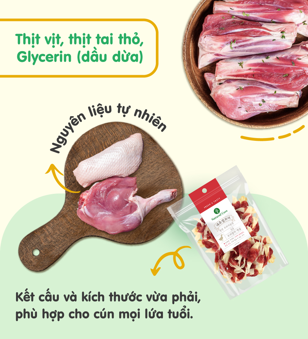 Thịt cuộn sụn thỏ