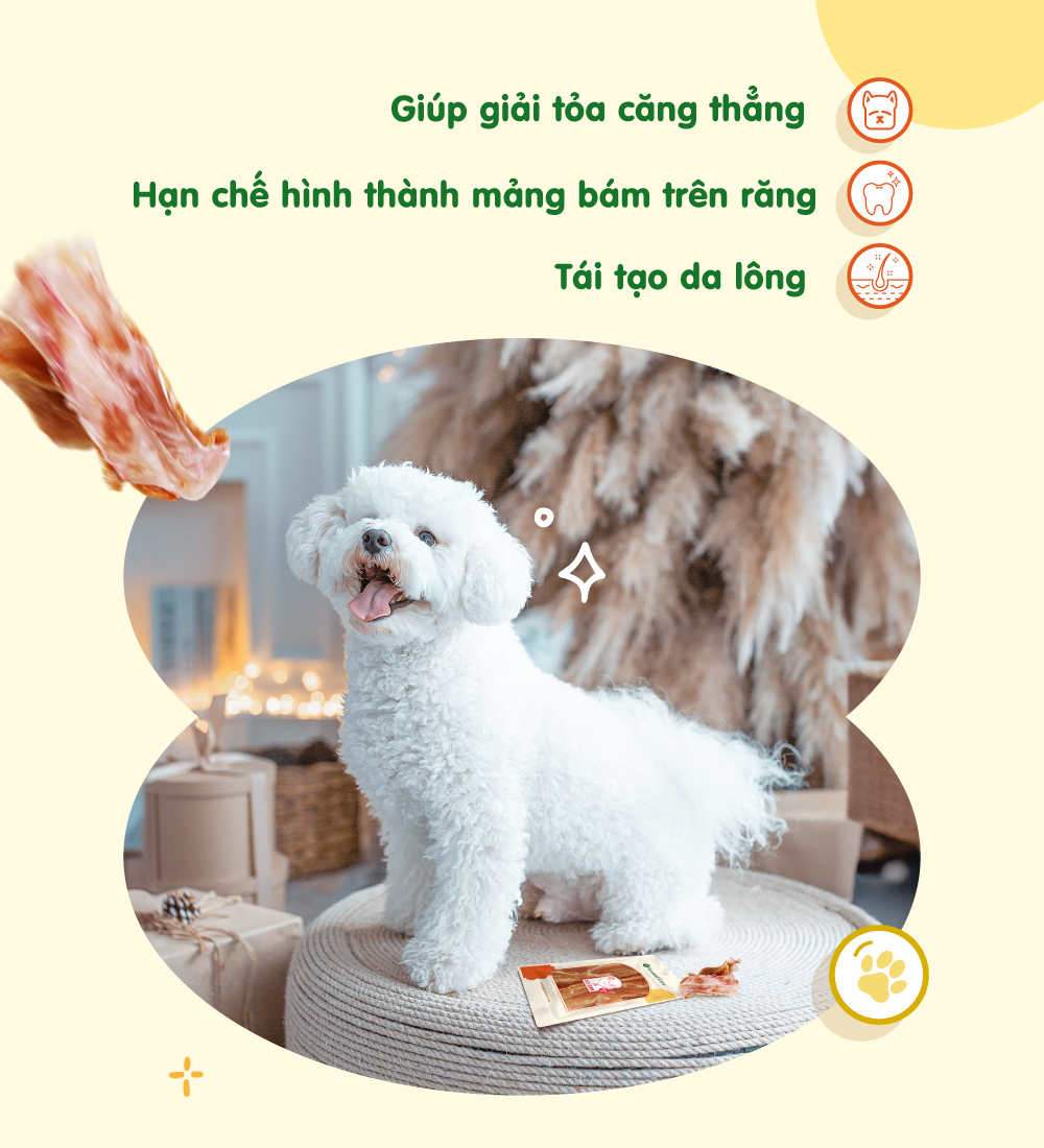 Thịt gà cuộn sụn vịt