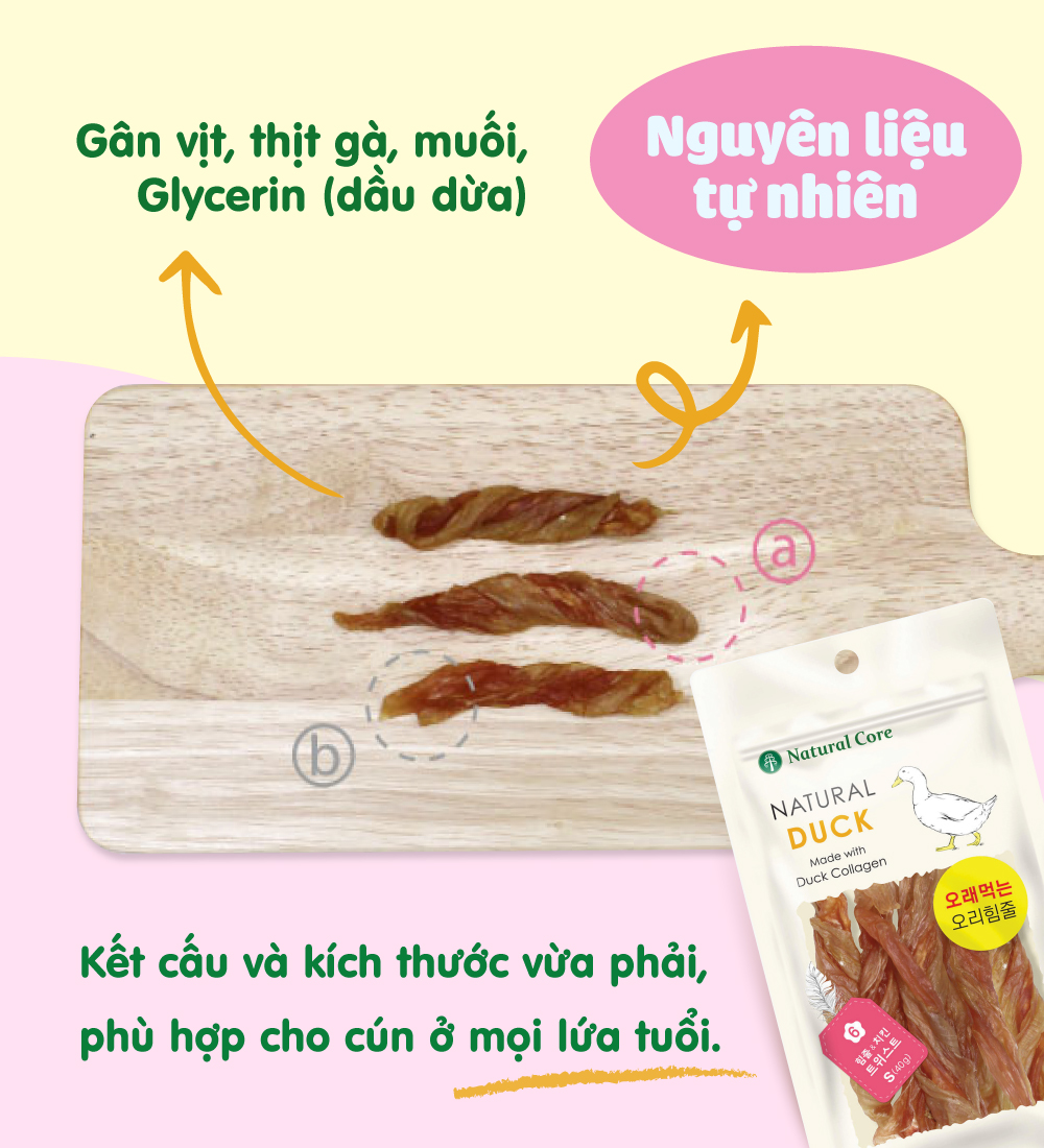 Thịt cuộn gân vịt