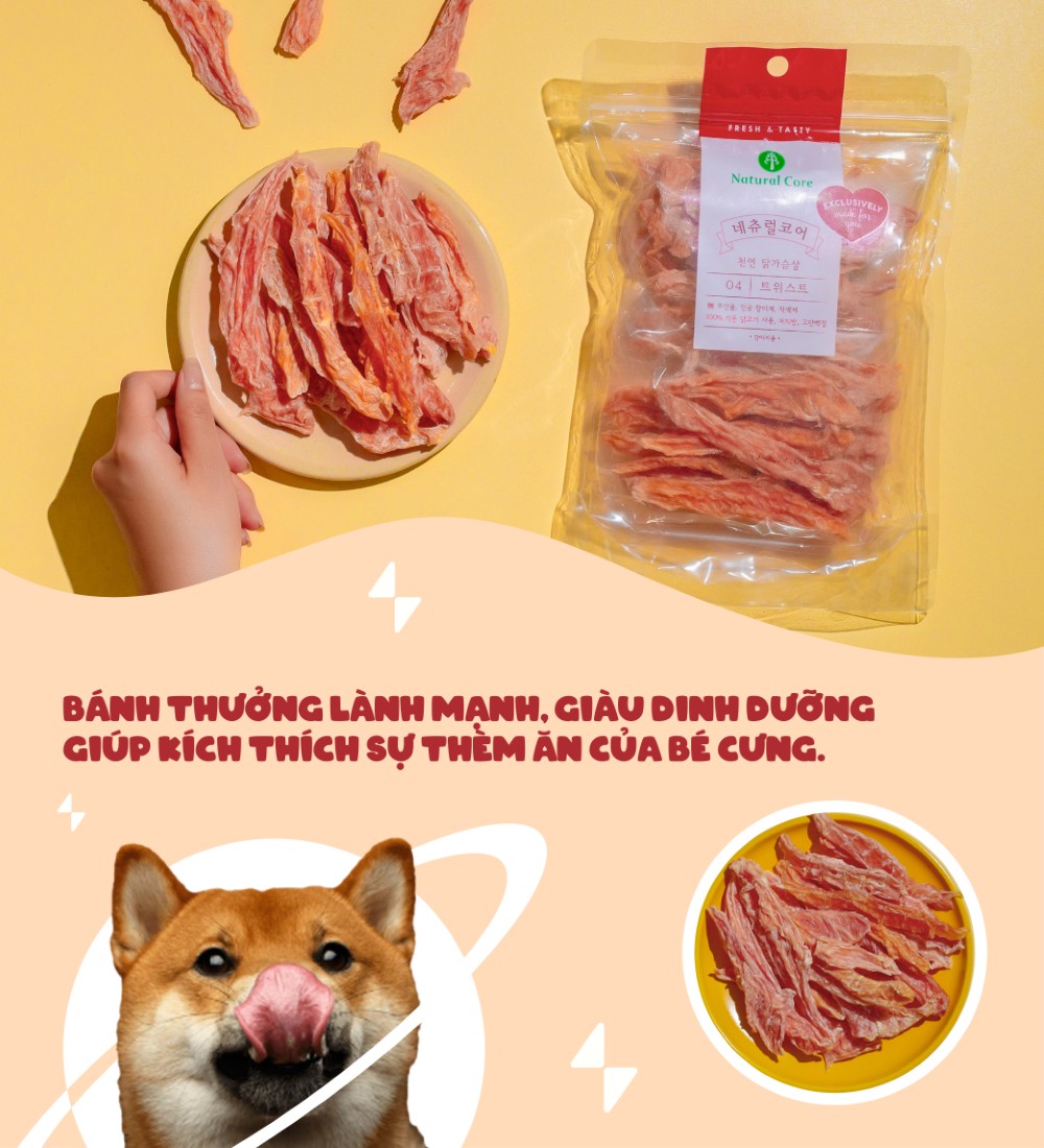 Thịt ức sấy cứng