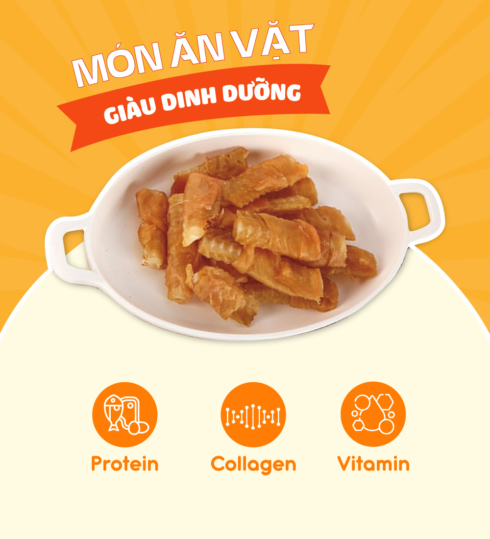 Thịt cuộn xương cá