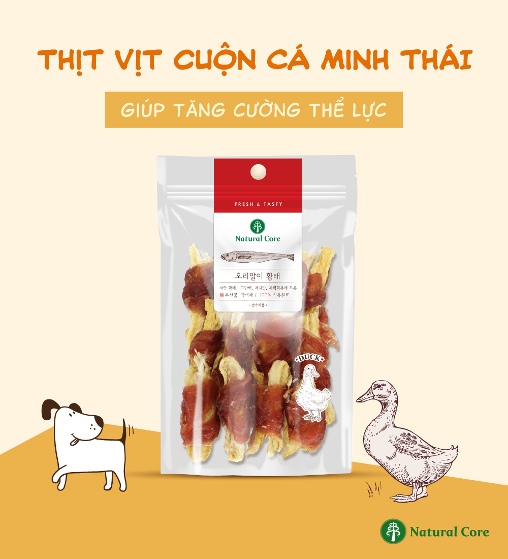 Thịt cuộn Cá minh thái