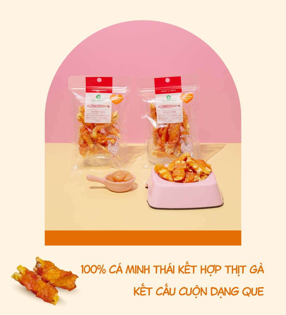 Thịt cuộn Cá minh thái