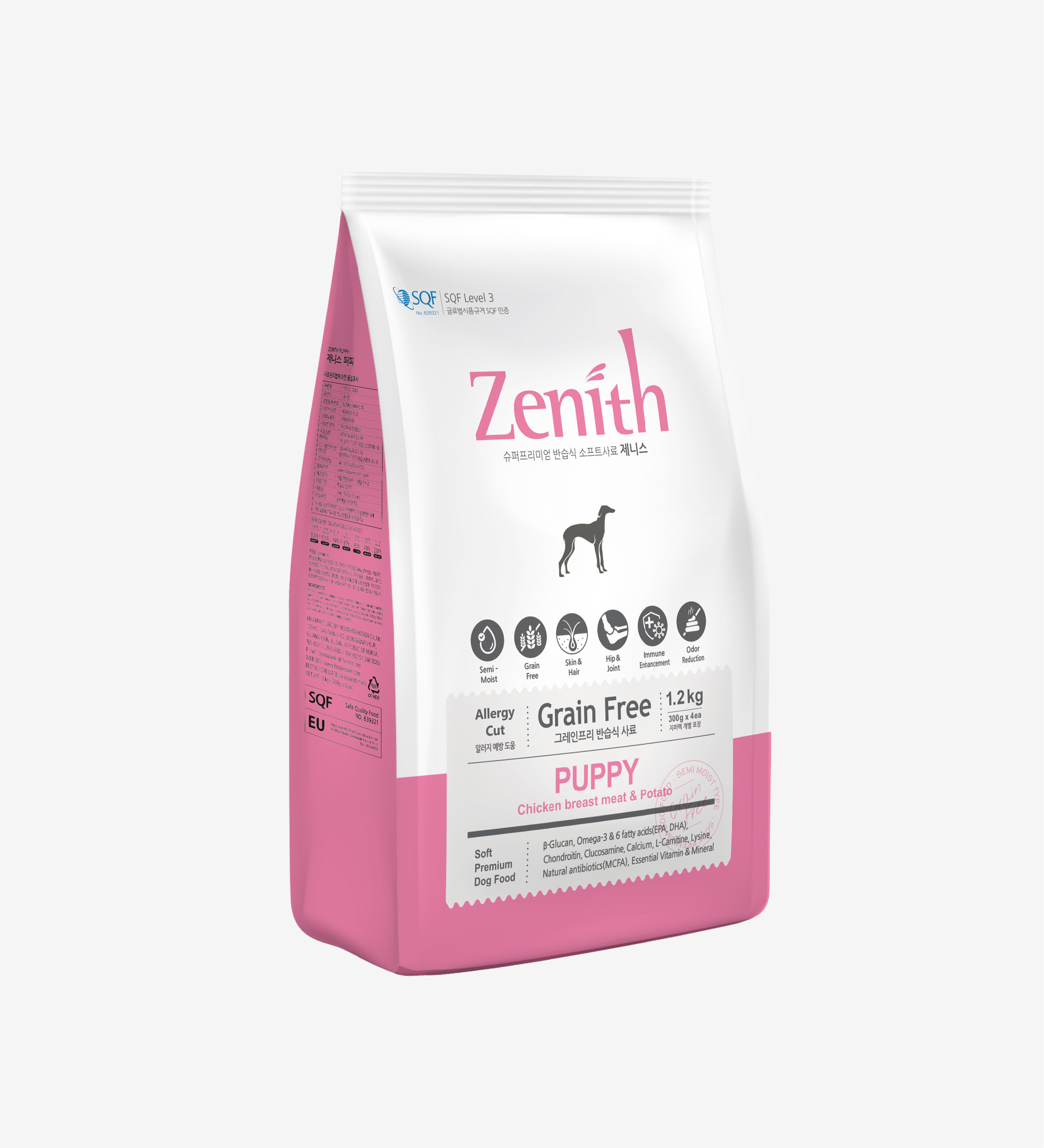 Thức ăn hạt mềm chó con Zenith Puppy
