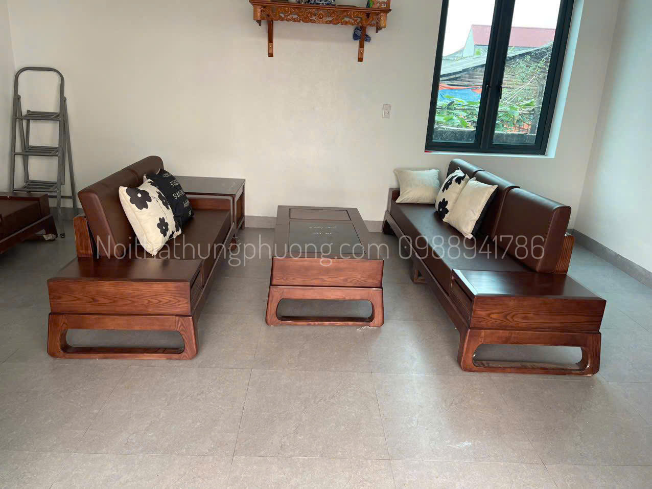 sofa  2 văng choãi