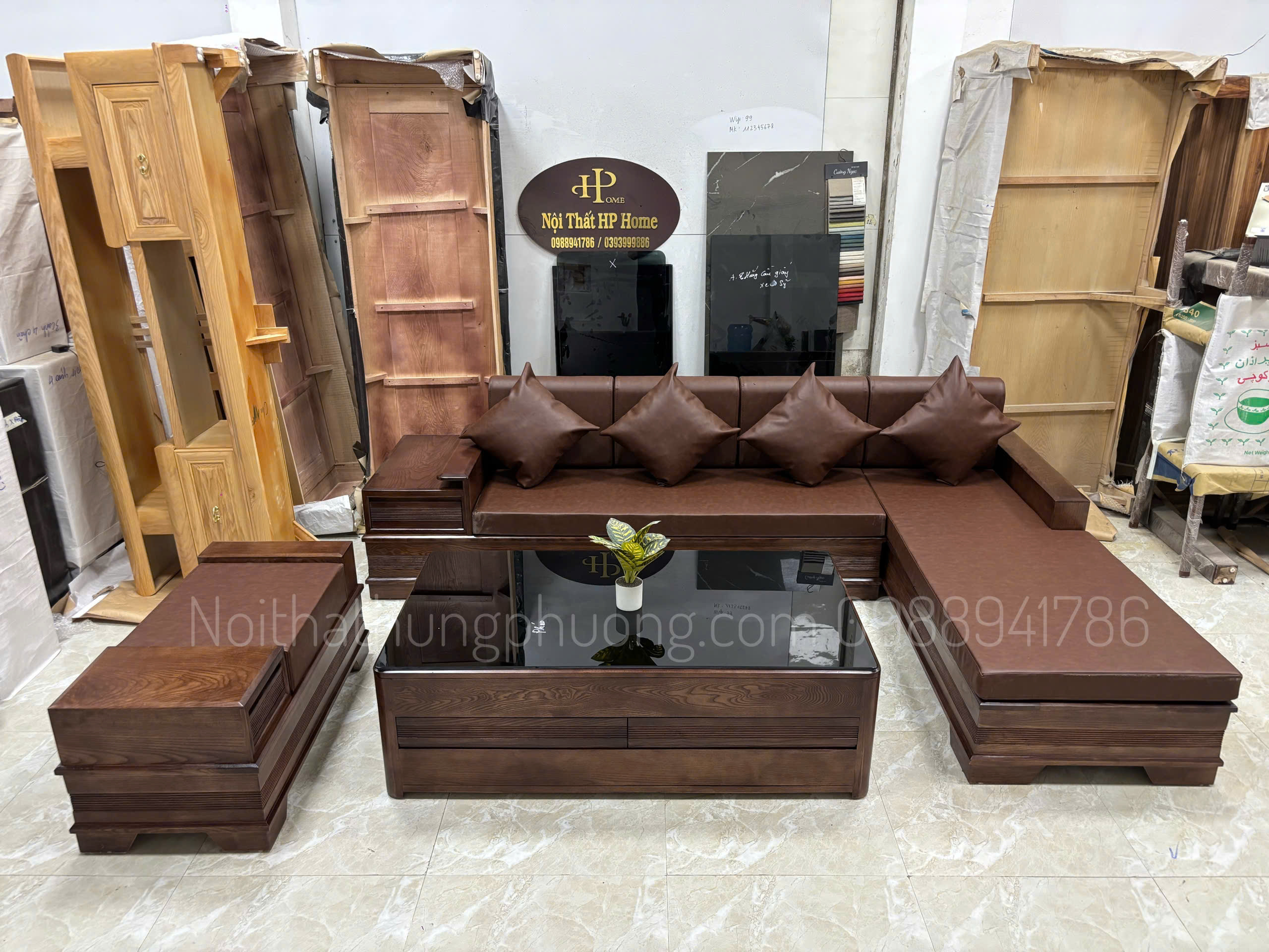 sofa góc pháo