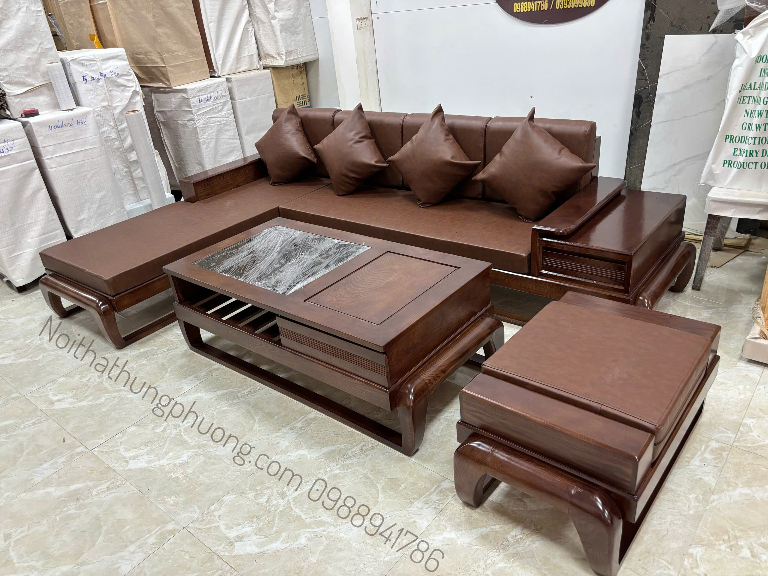 Sofa đùi gà góc L