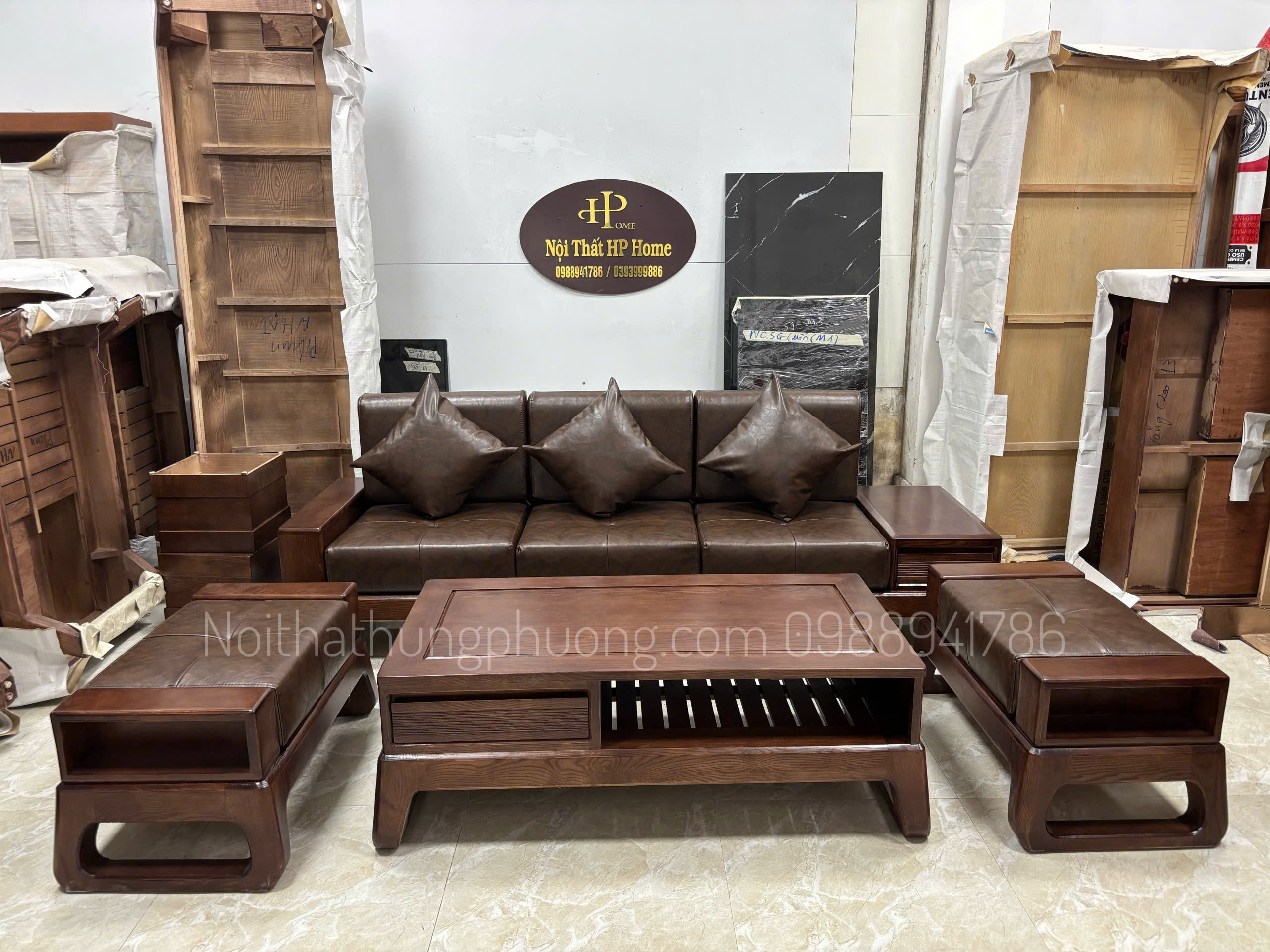 SOFA VĂNG CHOÃI + 2 ĐÔN TO