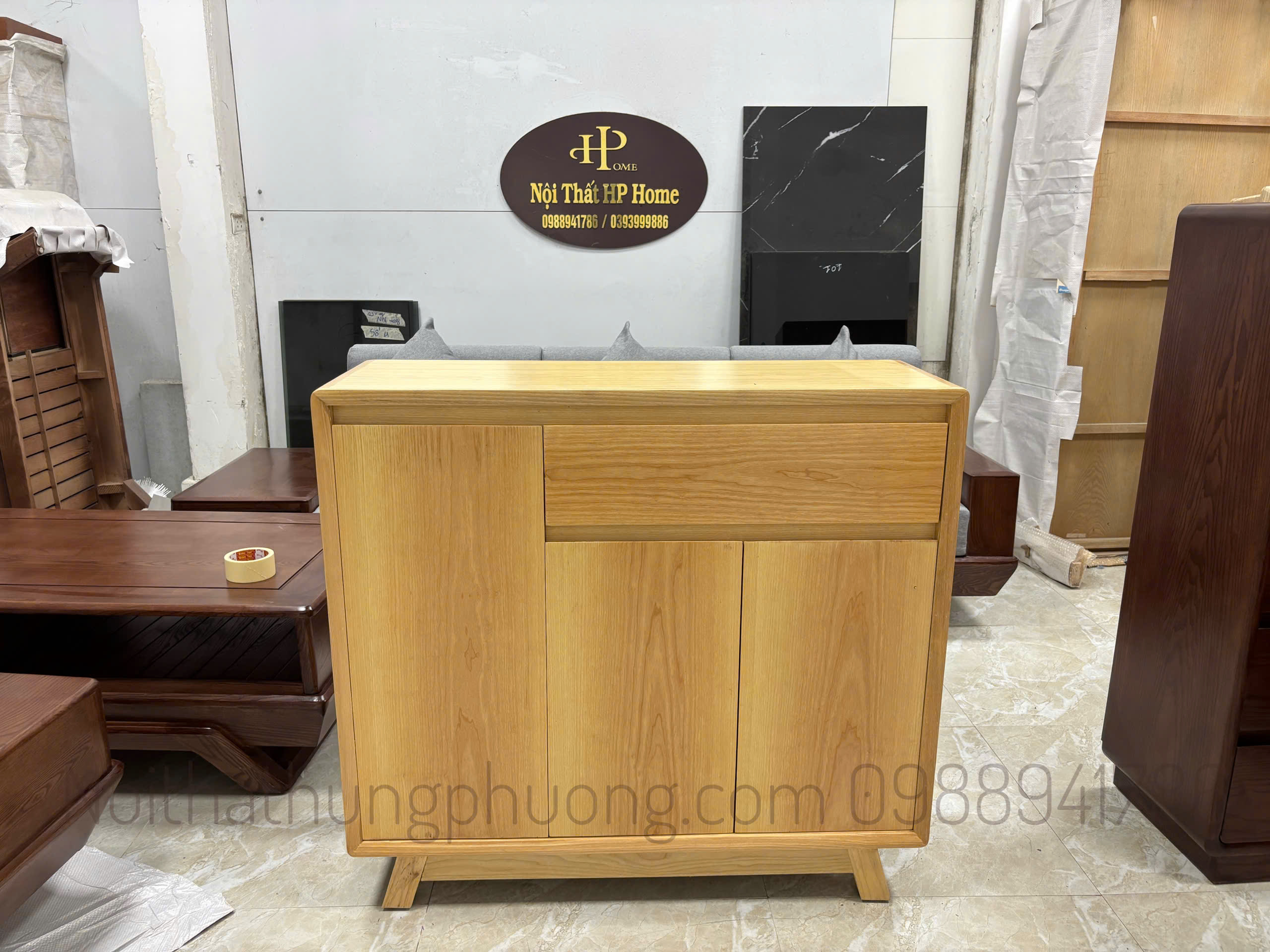 TỦ GIÀY 3 CÁNH MÀU SÁNG