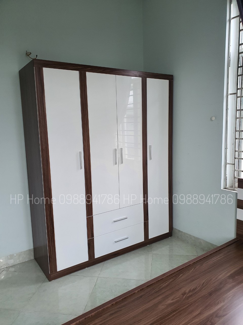 Combo phòng ngủ quốc dân gỗ công nghiệp MDF phủ melamin chống xước