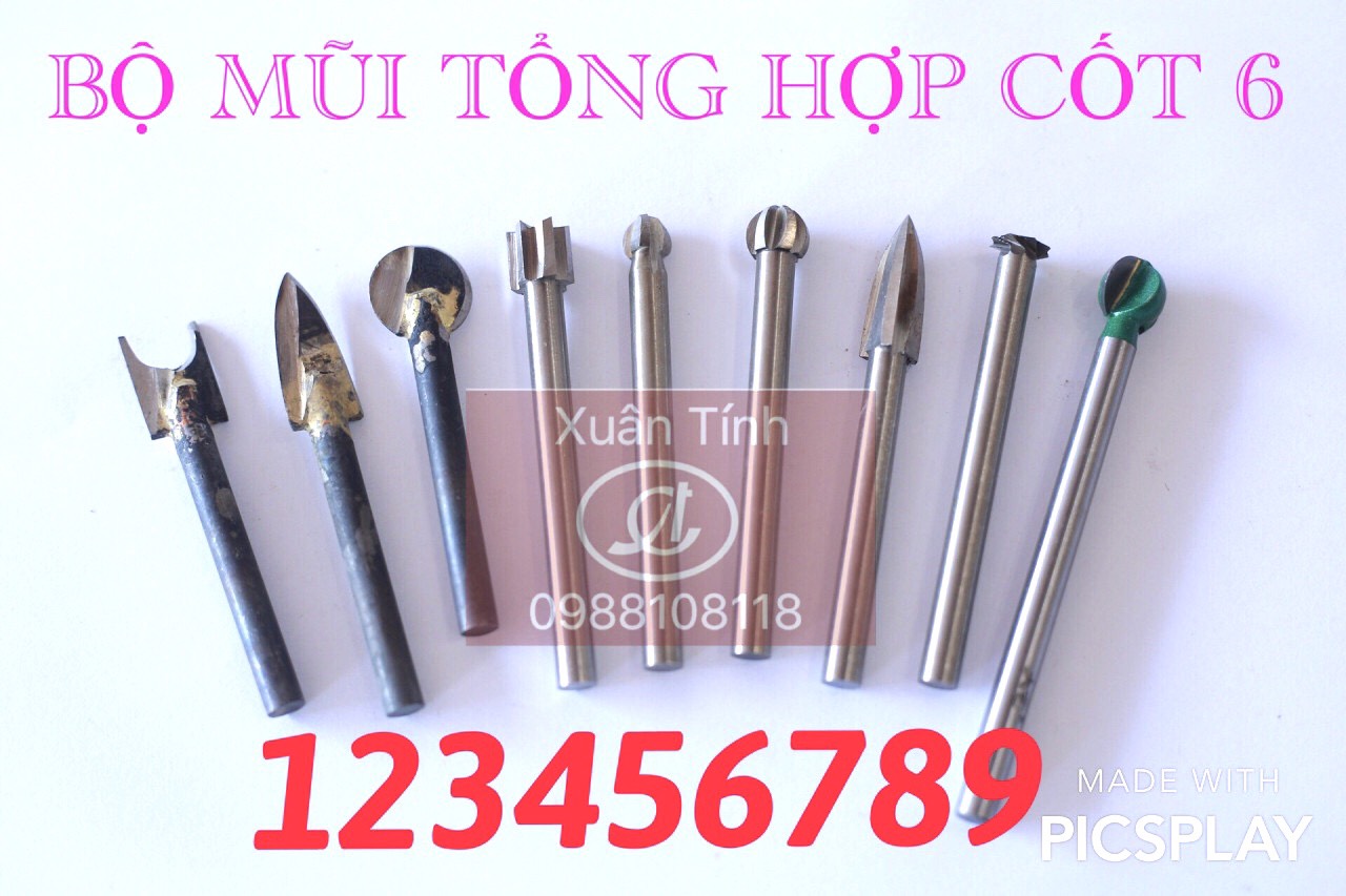 MÁY MŨI PHÁ GỌT CỐT 6 LY