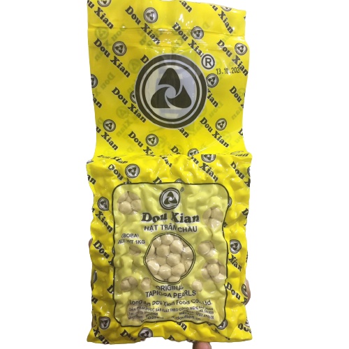 Trân châu HOÀNG KIM Dou Xian 1kg (18 Bịch/T)