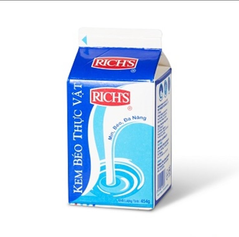 Kem béo Rich's lùn 454g MẪU CŨ- 24h/th