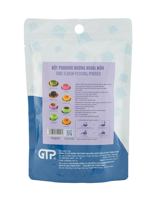 Bột pudding khoai môn GTP 1kg