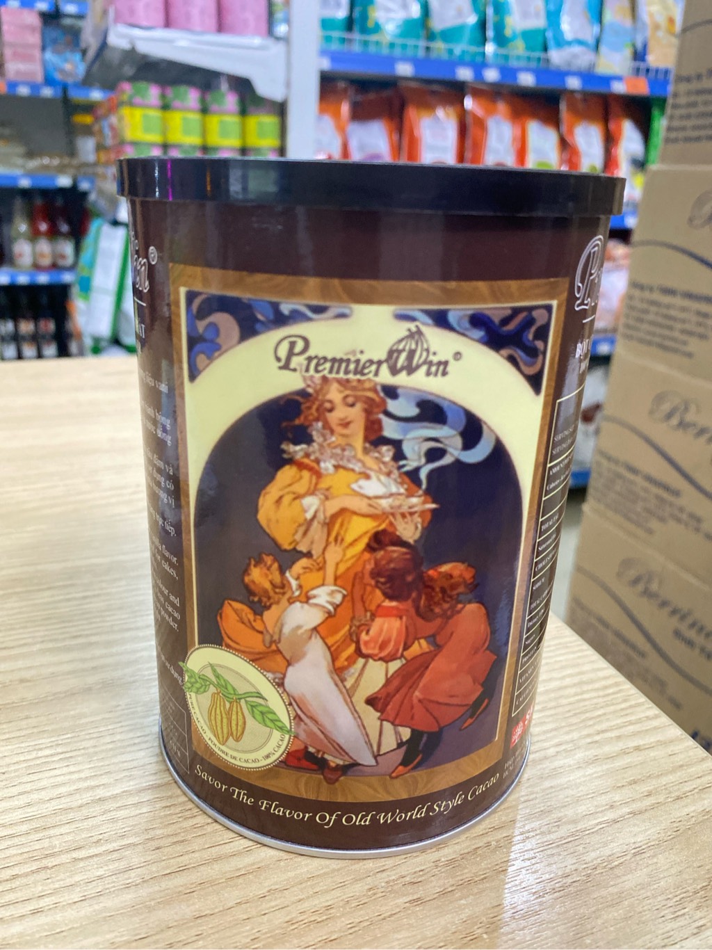 Bột cacao nguyên chất Premier Win 350g (Hộp)