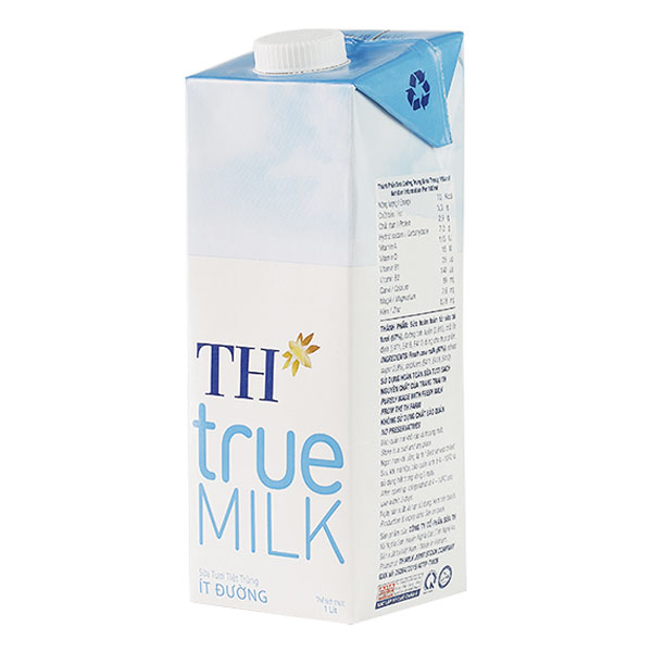 Sữa tươi TH True Milk 1L