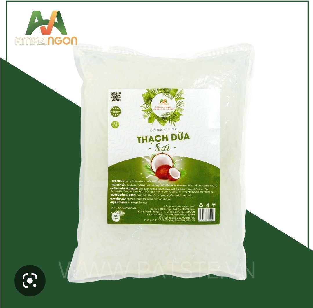 Thạch dừa sợi Amazingon 1kg