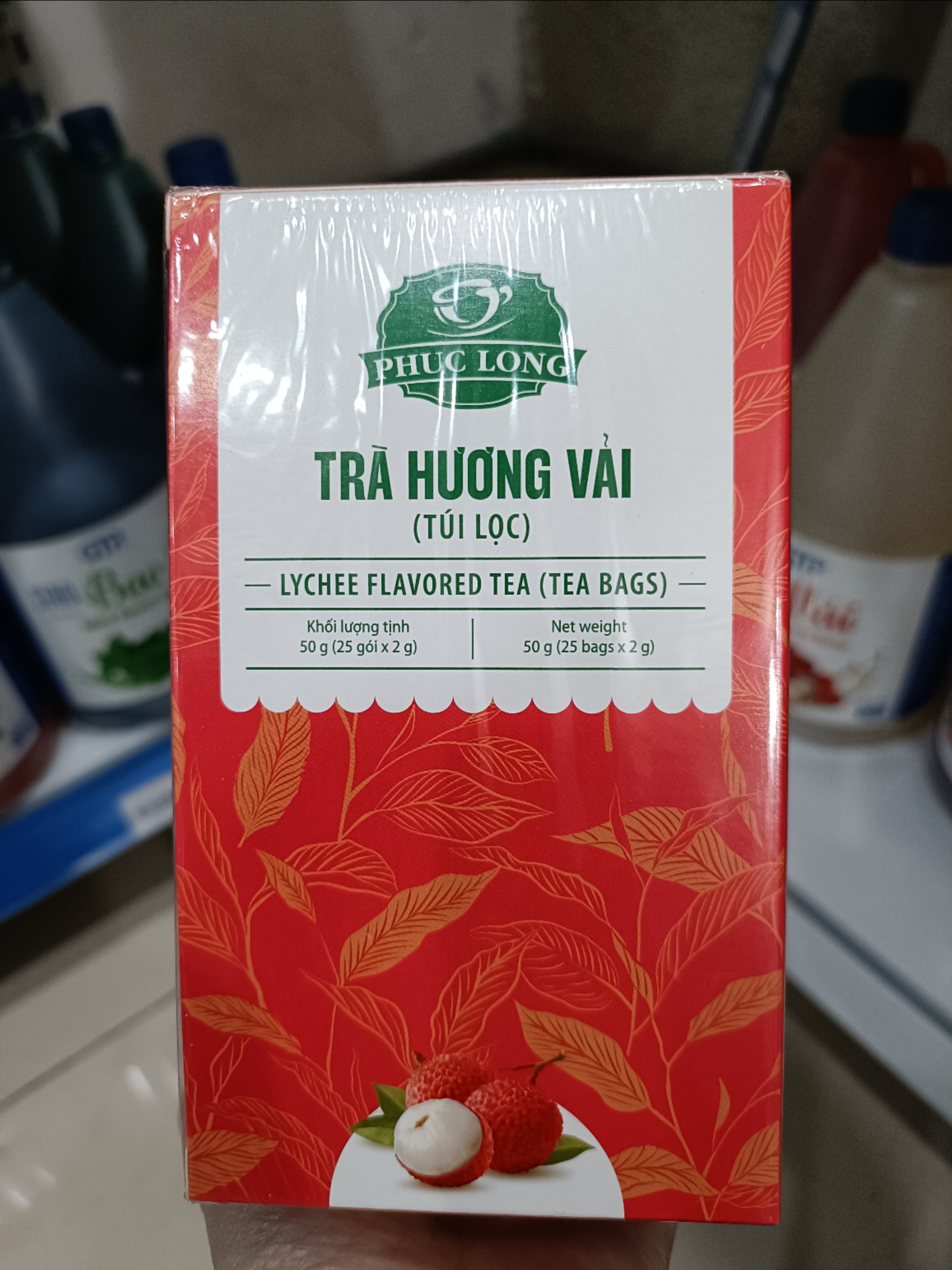 Trà vải túi lọc Phúc Long