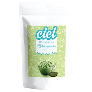 Bột trà xanh (matcha) nguyên chất Nhật Bản CIEL 500g