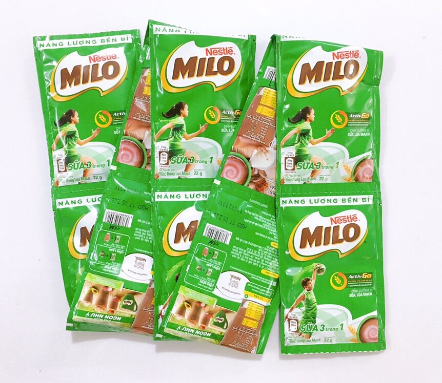 Bột Milo Nestle 22g*10