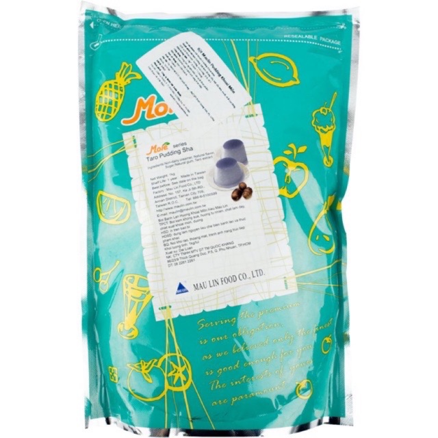 Bột pudding khoai môn Mole 1kg (20 Túi/T)