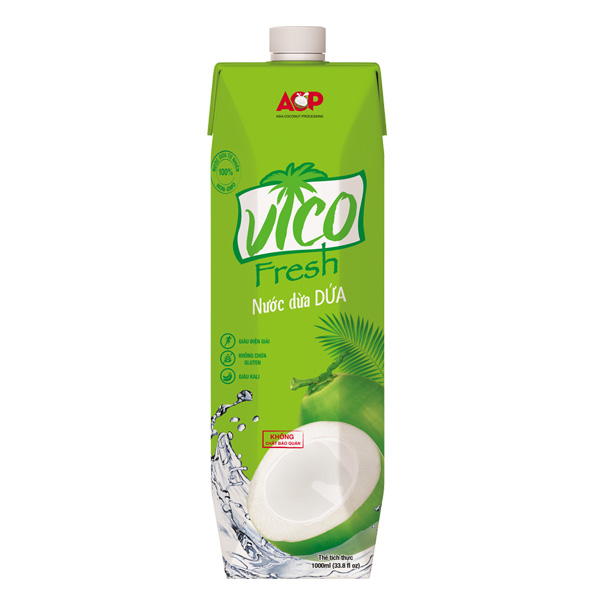 Nước dừa dứa nguyên chất VICO 1L