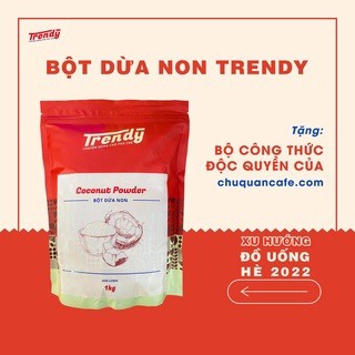 Bột dừa non Trendy 1kg