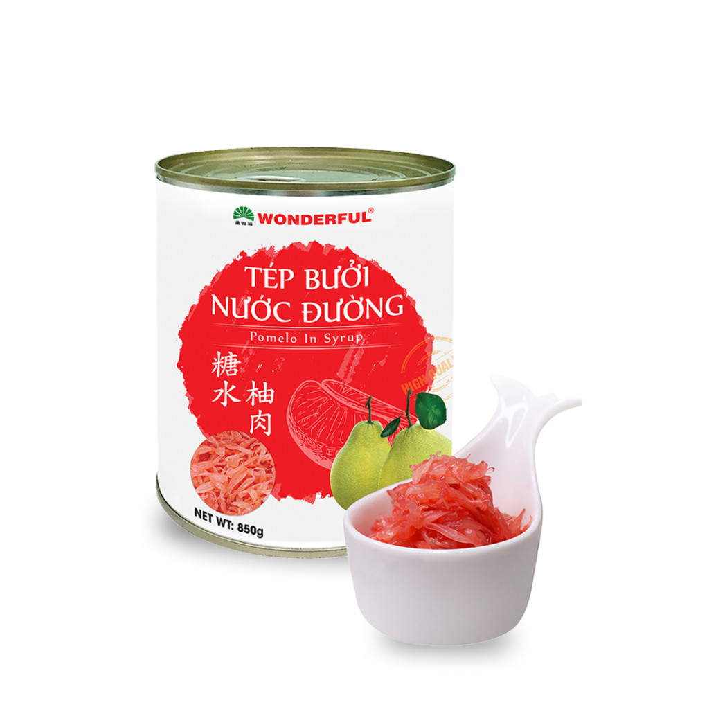Tép bưởi nước đường Wonderful 850g