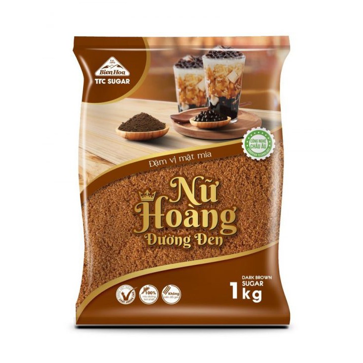 Đường đen nữ hoàng 1kg
