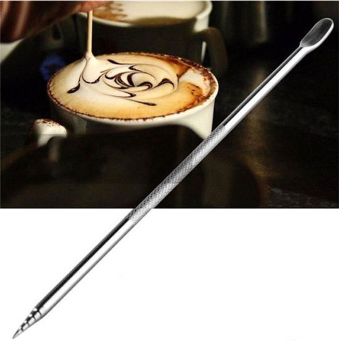 Bút vẽ Latte Art - Capu inox