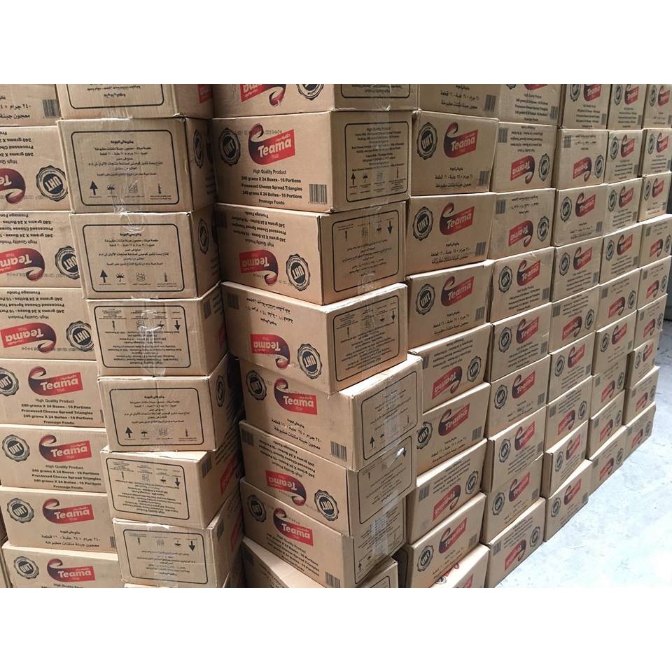 Phô mai Teama 240g (16 Miếng) (24 Hộp/T)