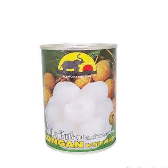 Nhãn xanh Thái Lan hiệu Con Voi 565g