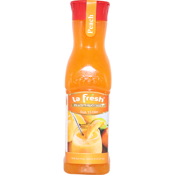 Sinh tố đào Lafresh 1L