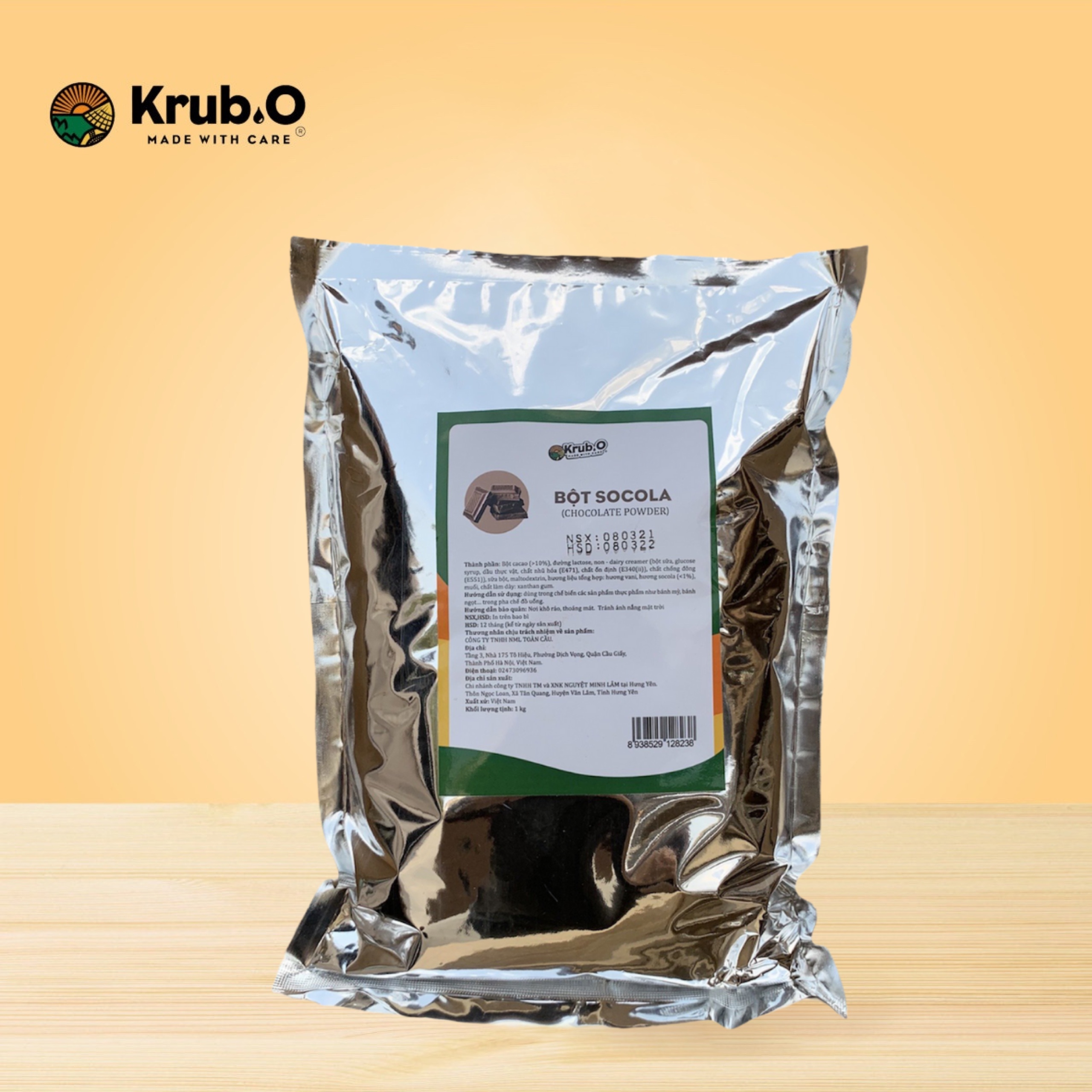 Bột Toco Socola G KrubO 1kg