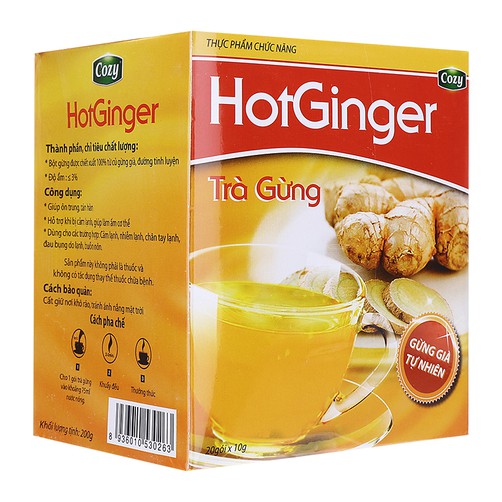 Trà gừng hòa tan Hot Ginger Cozy