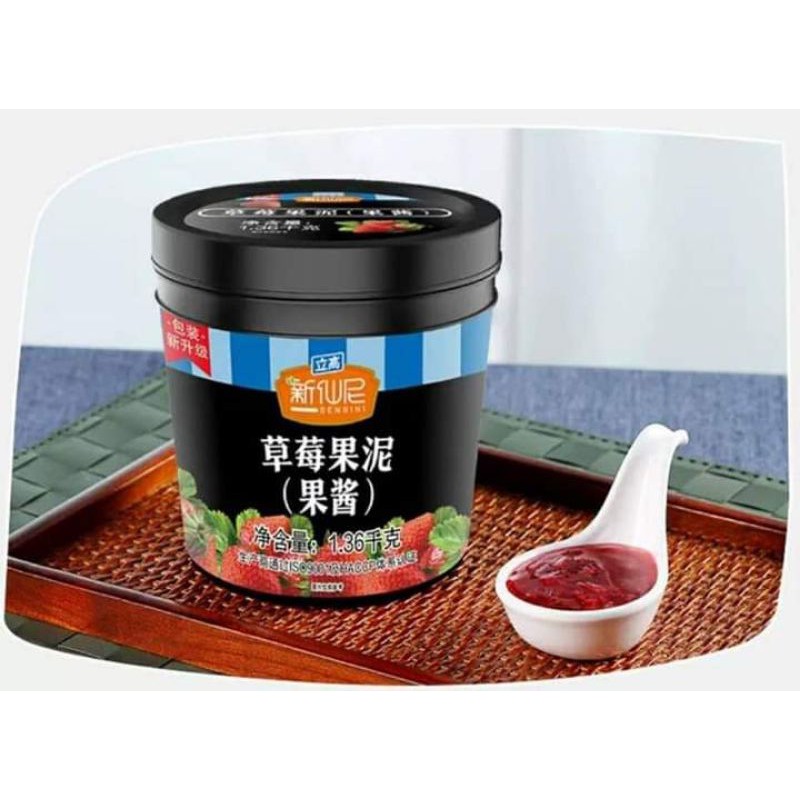 Mứt dâu Sensini 1.3kg